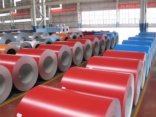 PPGI Prepainted Galvanized Steel Sheets Color Coil With Strong Anti-corrosion Ocean Blue Color 0.09-0.7mm Thickness