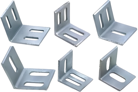 ISO-zertifizierte Zinkplattierte Metallregalhalter für Gebäudevorbefestigung