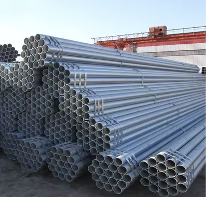Rundes, rechteckiges, warmgewalztes, galvanisiertes Stahlrohr, galvanisiertes Metallrohr