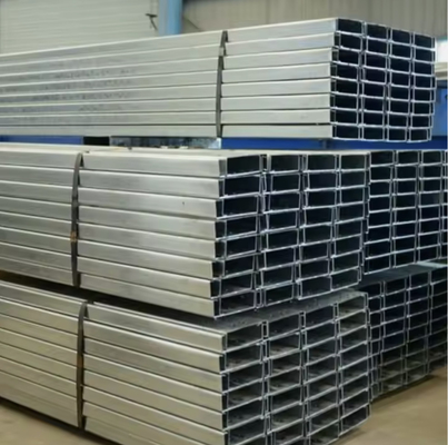 41*82mm hochfester galvanisierter Stahlkanal für langlebige Außenrahmen