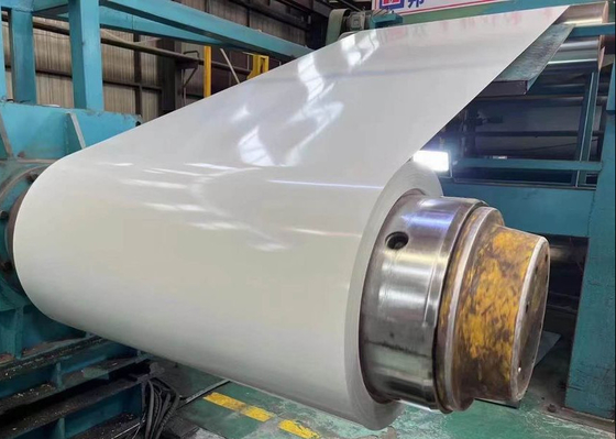 PPGI Vorgefärbte galvanisierte Stahlbleche Farbspirale mit starker Korrosionsschutzfarbe Ozeanblau 0,09-0,7 mm Dicke